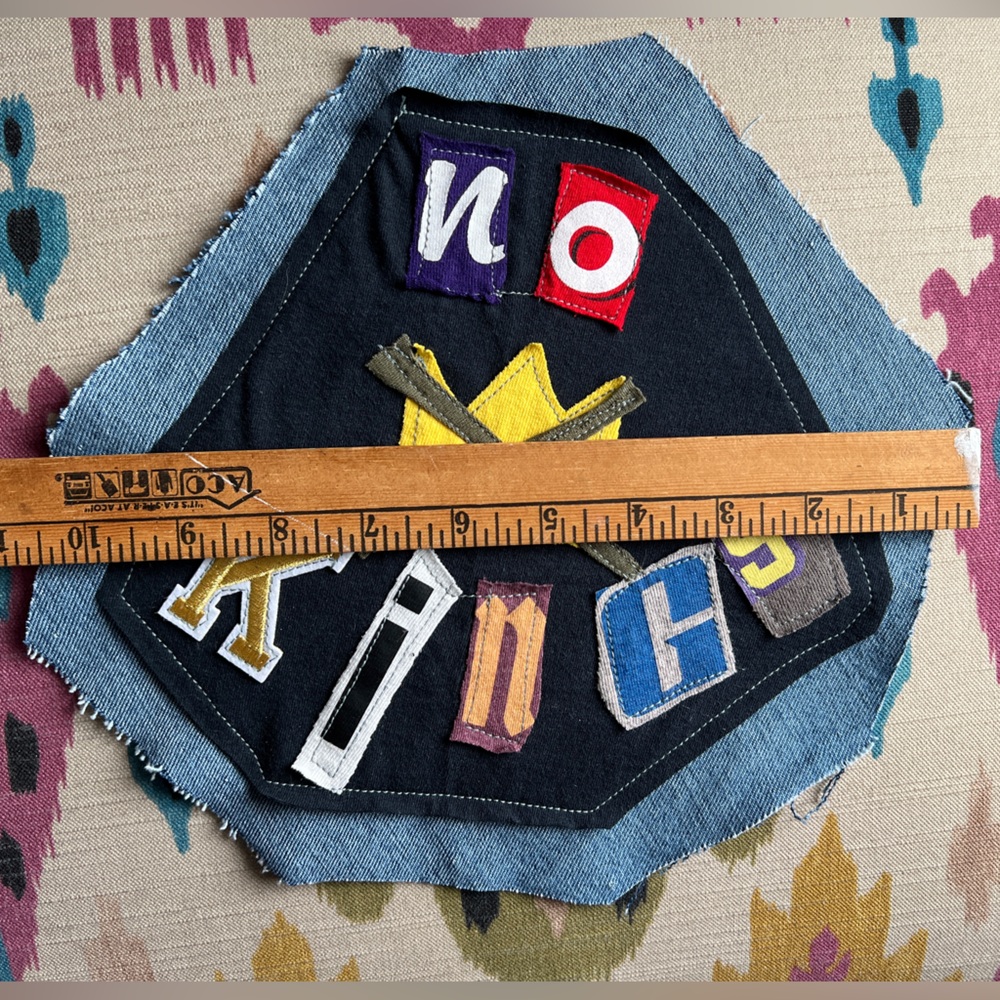 Ransom Note Patch - NO KINGS - Picture 6 of 15